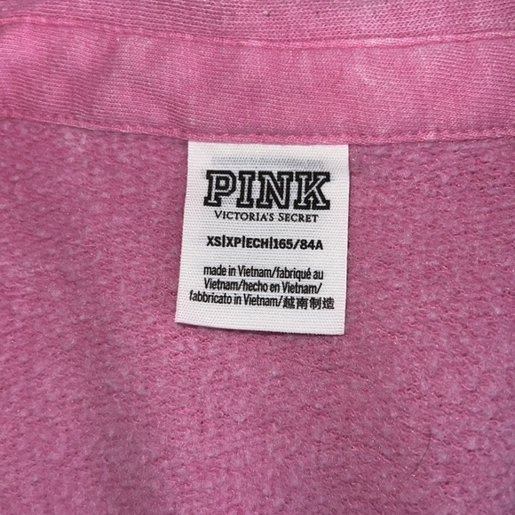 VS PINK Long sleeve button down fleece shirt 💕💖 - Picture 3 of 6